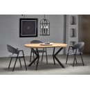 Стол обеденный HALMAR PERONI дуб золотой/черный 100-250/100